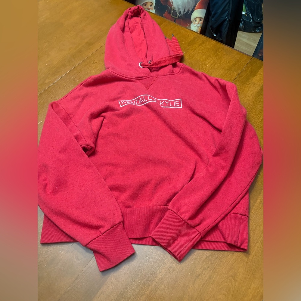 Kendall & Kylie Red Hoodie